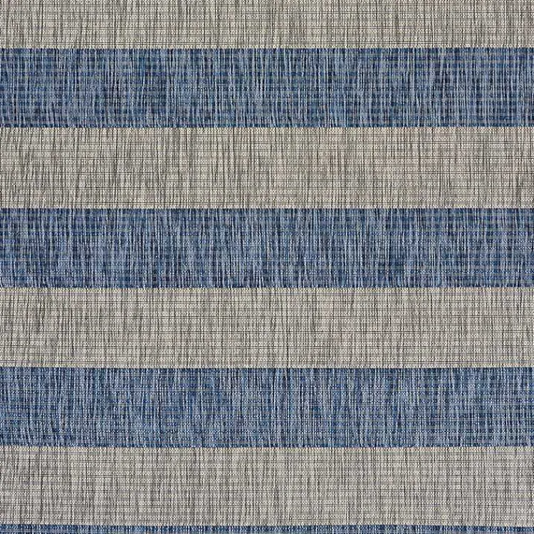 Kirklands Home Outdoor Rugs|Coastal Stripes Outdoor Area Rug, 7x9
