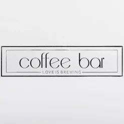 Kirklands Home Wall Quotes & Signs|Coffee Bar Love is Brewing Wall Plaque