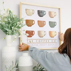 Kirklands Home Wall Plaques|Coffee Co Mugs Wall Plaque