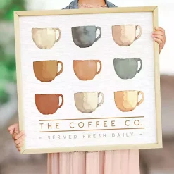 Kirklands Home Wall Plaques|Coffee Co Mugs Wall Plaque