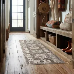 Kirklands Home Area Rugs|Coffee Shary Washable Runner, 2x7