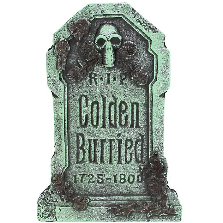 Hot Colden Burried Tombstone Outdoor Halloween Décor Halloween