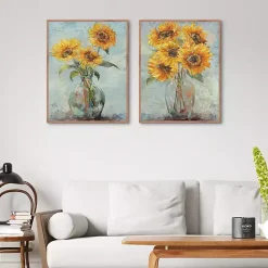 Kirklands Home Canvas Art|Collected Sunnies Framed Canvas Prints, Set of 2