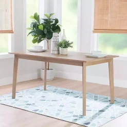 Kirklands Home Dining Tables|Colleen Natural Midcentury Dining Table Brown