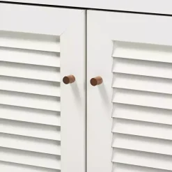 Kirklands Home Entryway Furniture|Collier Two-Tone Drawer Shoe Storage Cabinet