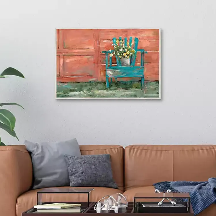 Kirklands Home Canvas Art|Color Me Country Framed Canvas Art Print