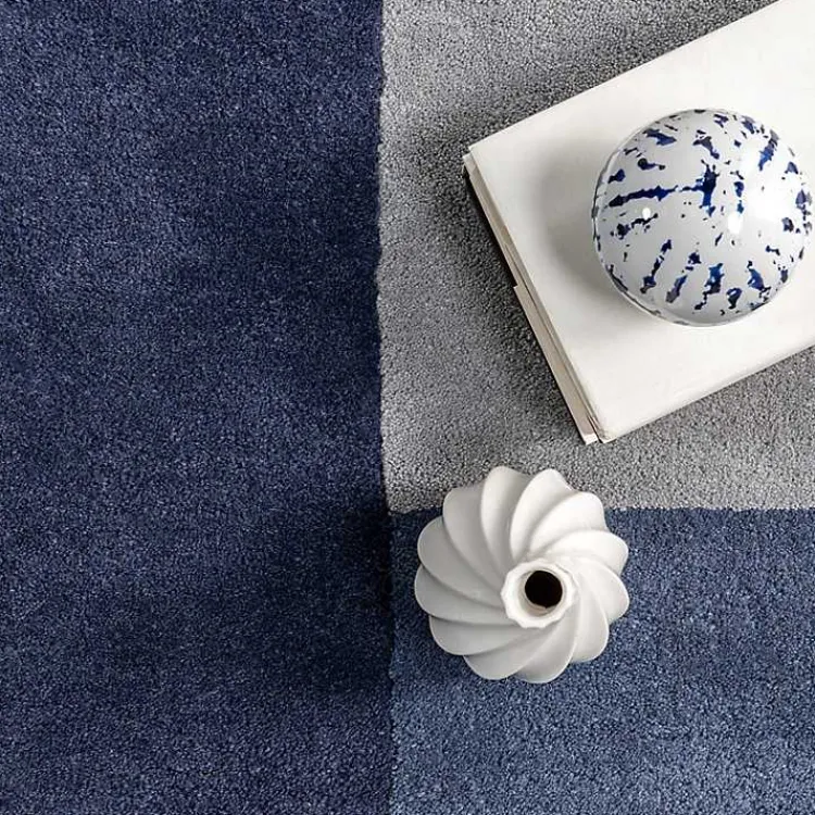 Kirklands Home Area Rugs|Colorado Emily Henderson x RugsUSA Area Rug, 8x10 Blue