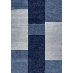 Kirklands Home Area Rugs|Colorado Emily Henderson x RugsUSA Area Rug, 5x8 Blue