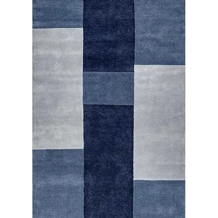 Kirklands Home Area Rugs|Colorado Emily Henderson x RugsUSA Area Rug, 5x8 Blue