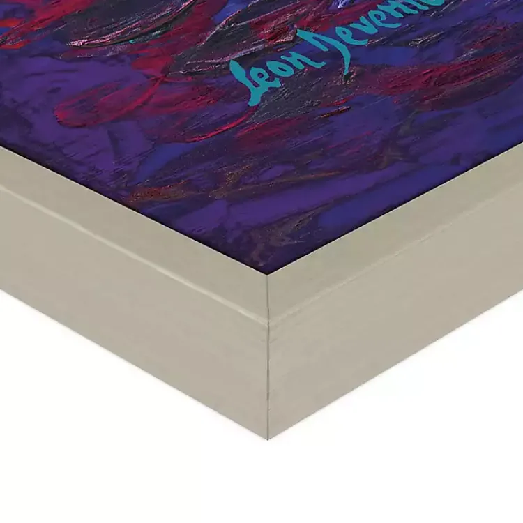 Kirklands Home Canvas Art|Colorful Dance of Leaves Framed Canvas Art Print