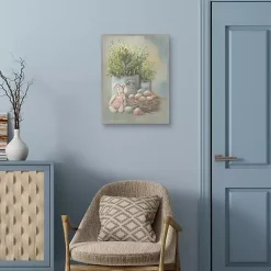 Outlet Colorful Eggs Rustic Easter Canvas Wall Art Easter Decorations