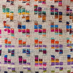 Colorful Geometric Handwoven Throw Pillow Pillows