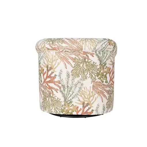 Kirklands Home Accent Chairs|Colorful Ocean Bonnie Swivel Accent Chair Green