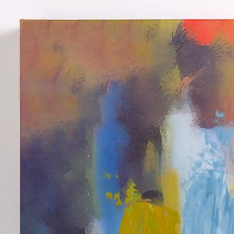 Kirklands Home Canvas Art|Colorful Saxophone Canvas Art Print Multi