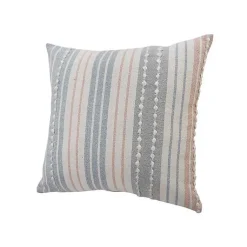 Hot Colorful Textured Striped Accent Pillow Pillows