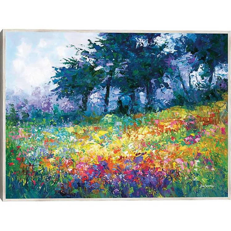 Kirklands Home Canvas Art|Colorful Wildflowers in Bloom Canvas Art Print