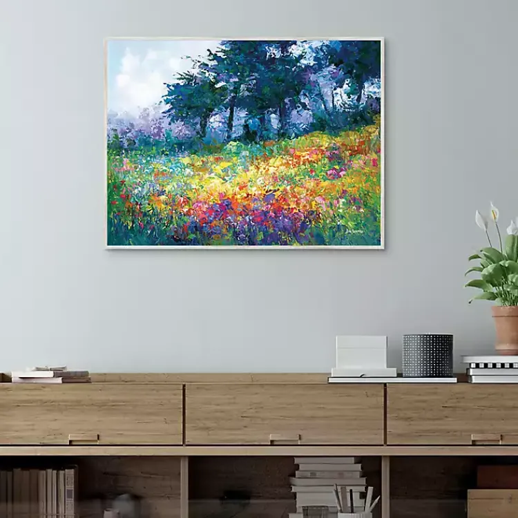 Kirklands Home Canvas Art|Colorful Wildflowers in Bloom Canvas Art Print