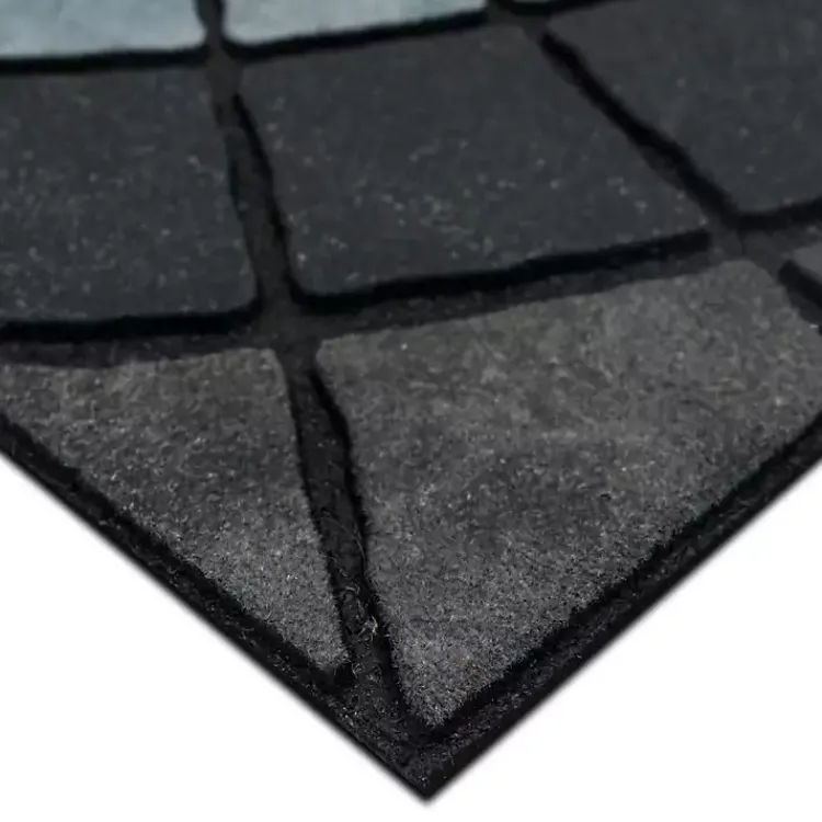 Kirklands Home Doormats|Compass Stone Gray Doormat