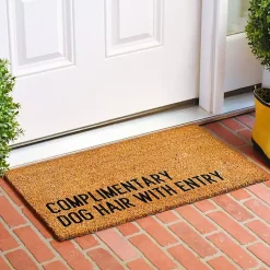 Kirklands Home Doormats|Complimentary Dog Hair With Entry Doormat