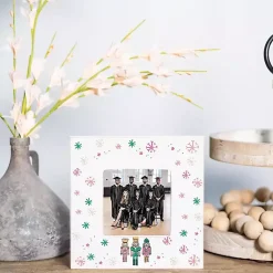 Best Confetti Nutcracker Trio Picture Frame, 4x4 Christmas Decorations