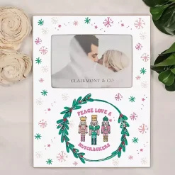 Clearance Confetti Nutcracker Trio Wreath Picture Frame, 4x6 Christmas Decorations