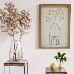 Kirklands Home Framed Art|Contemporary Floral II Framed Art Print