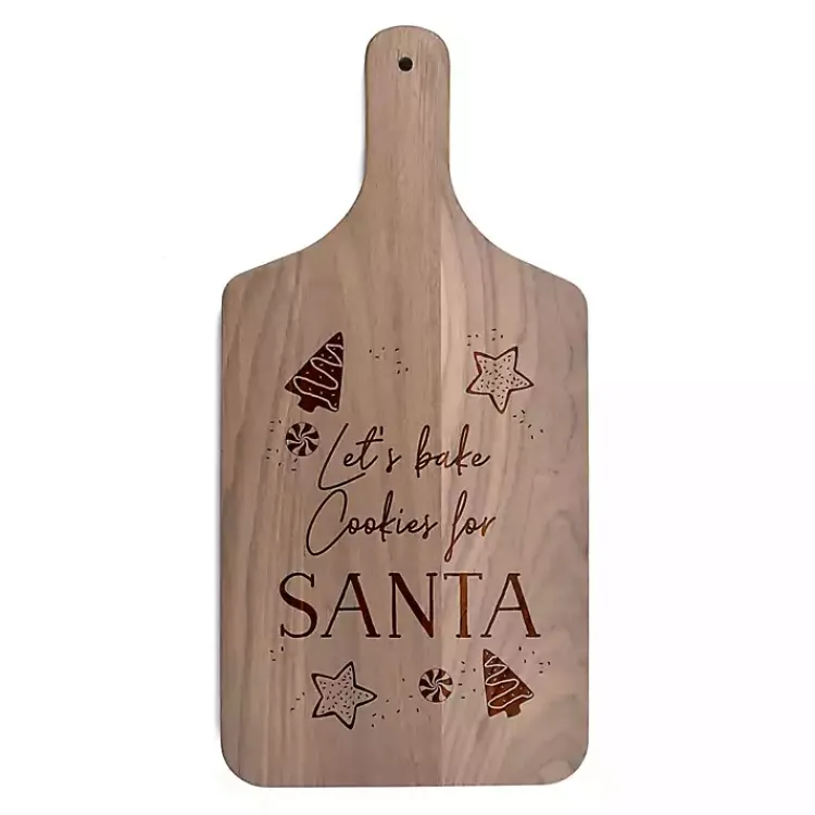 New Cookies for Santa Cutting Board Christmas Dining & Entertaining