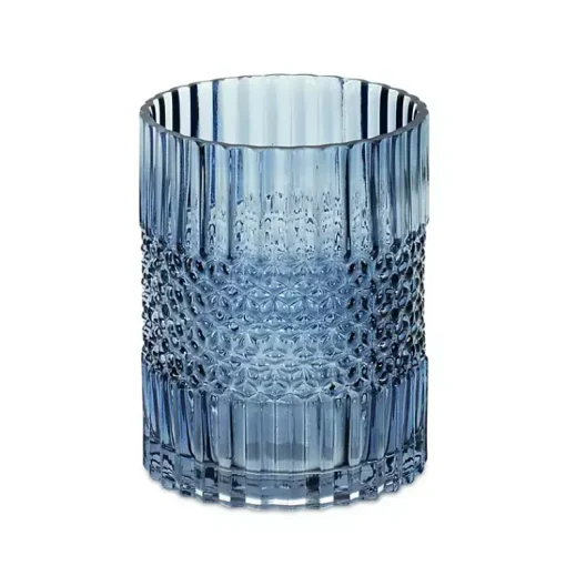 Outlet Cool Textured Glass Vase, 8 in. Vases