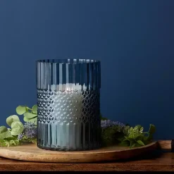 Outlet Cool Textured Glass Vase, 8 in. Vases