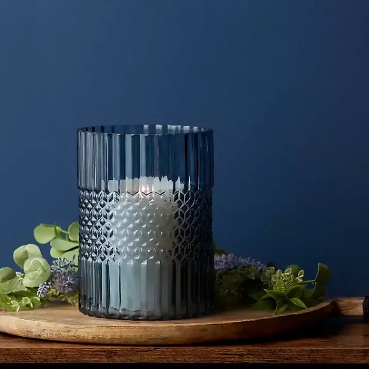 Outlet Cool Textured Glass Vase, 8 in. Vases