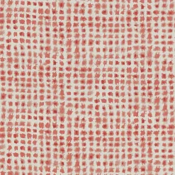 Kirklands Home Outdoor Cushions & Pillows|Coral Checkered Outdoor Bench Cushion