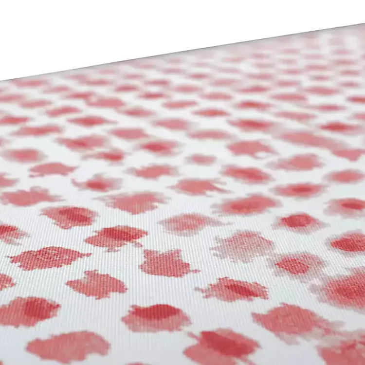 Kirklands Home Outdoor Cushions & Pillows|Coral Dotted 2-pc. Outdoor Chair Cushion Set