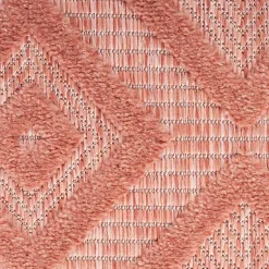 Kirklands Home Outdoor Rugs|Coral Diamond Indoor/Outdoor Area Rug, 4x6 Orange