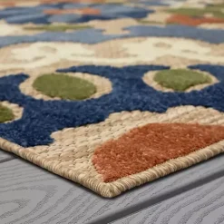 Kirklands Home Outdoor Rugs|Coraline Outdoor Area Rug, 6x9 Multi