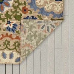 Kirklands Home Outdoor Rugs|Coraline Outdoor Area Rug, 6x9 Multi