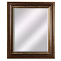 Kirklands Home Decorative Mirrors|Cormac Distressed Bronze Wall Mirror Brown