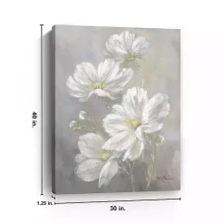 Kirklands Home Canvas Art|Cosmos Flowers Canvas Art Print