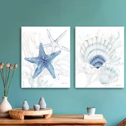 Kirklands Home Canvas Art|Cottage at the Cape Canvas Art Prints, Set of 2