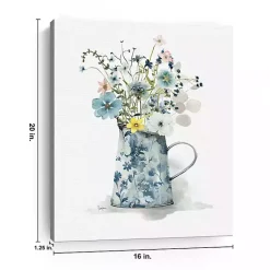 Kirklands Home Canvas Art|Cottage Garden Blues II Canvas Art Print