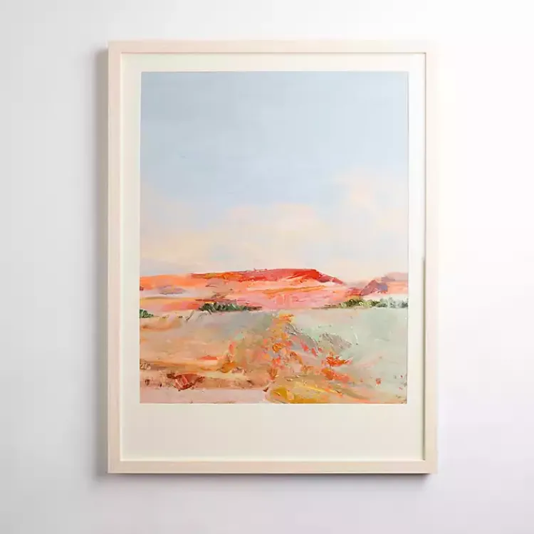Kirklands Home Framed Art|Cotton Candy Sky Framed Art Print