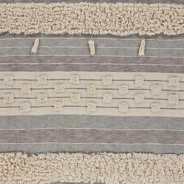 Online Cotton Fringe Eclectic Tufted Throw Blankets & Throws