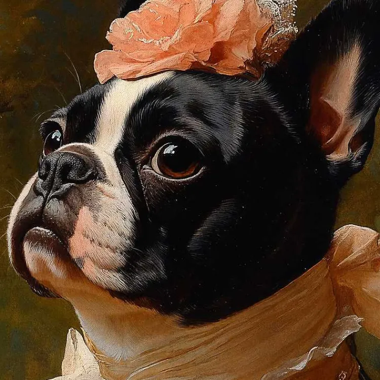 Kirklands Home Canvas Art|Countess Colette Charmington Framed Art Print Multi