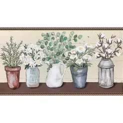 Kirklands Home Canvas Art|Country Cuttings Framed Canvas Art Print