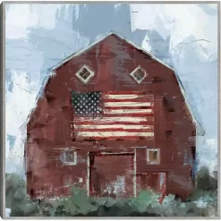 Kirklands Home Canvas Art|Country Pride Framed Canvas Art Print