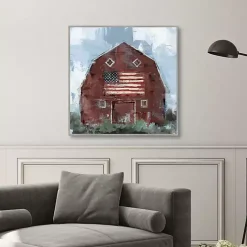 Kirklands Home Canvas Art|Country Pride Framed Canvas Art Print