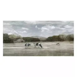 Kirklands Home Canvas Art|Country Satisfaction Giclee Canvas Art Print Green