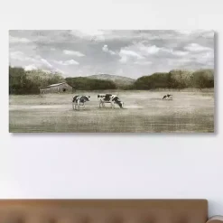 Kirklands Home Canvas Art|Country Satisfaction Giclee Canvas Art Print Green