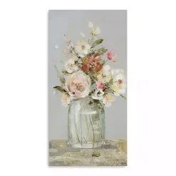 Kirklands Home Canvas Art|Country Time Arrangement Canvas Art Print Gray