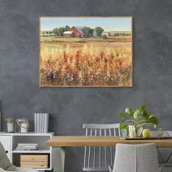 Kirklands Home Canvas Art|Country Views Framed Canvas Art Print