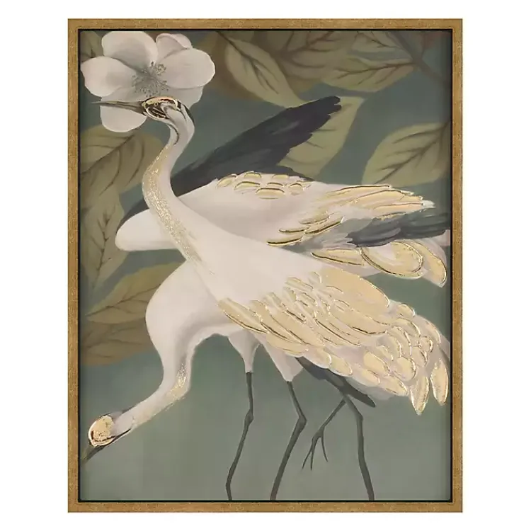 Kirklands Home Canvas Art|Courtship Dance II Framed Canvas Art Print